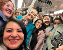 Sí, acaso como lo cantó Sheinbaum en el Metro, dejó y abandonó... pero la Ciudad de México, por lo menos en el último año y medio que se dedicó a hacer campaña para 2024.