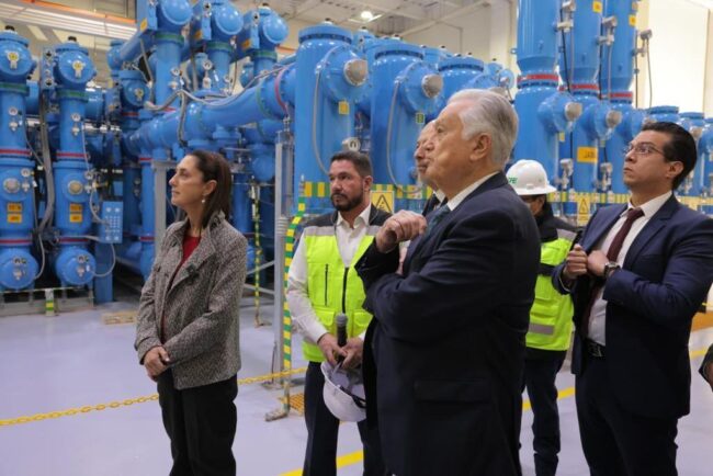 Inaugura Sheinbaum subestación de energía del Metro