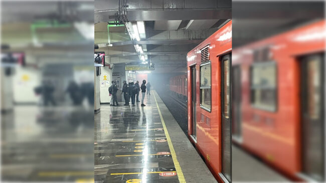 Reportan presencia de humo, aglomeraciones y retrasos en L-9 del Metro