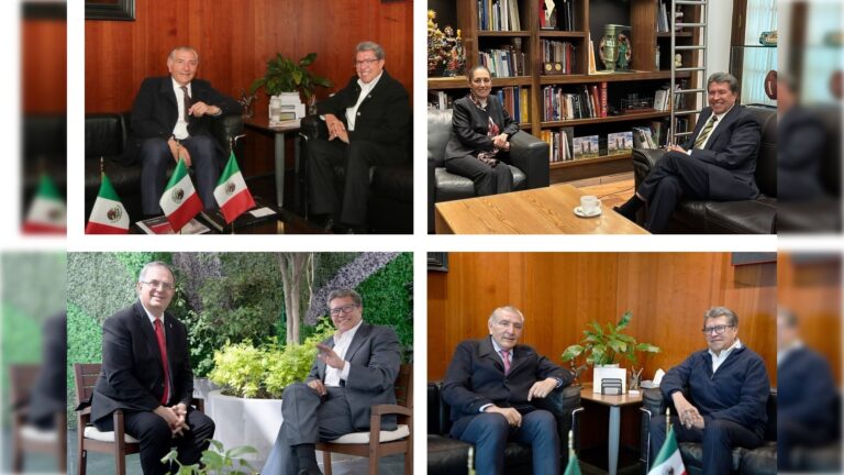 En tan sólo 10 días, el coordinador de los senadores de Morena, Ricardo Monreal ha conseguido lo que ni Mario Delgado desde que asumió el cargo como presidente de su partido: reunirse hasta en más de una ocasión con las corcholatas del presidente Andrés Manuel López Obrador