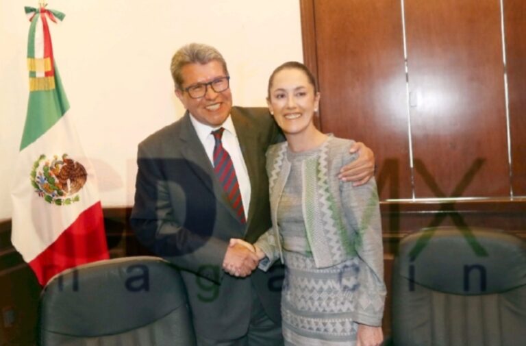 Sheinbaum y Monreal, 10 minutos a solas