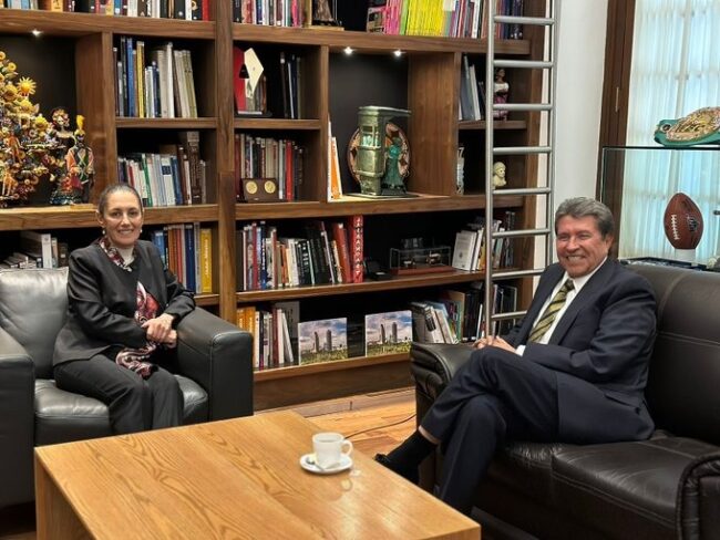 sheinbaum  y monreal