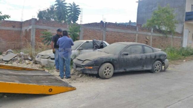auto abandonado