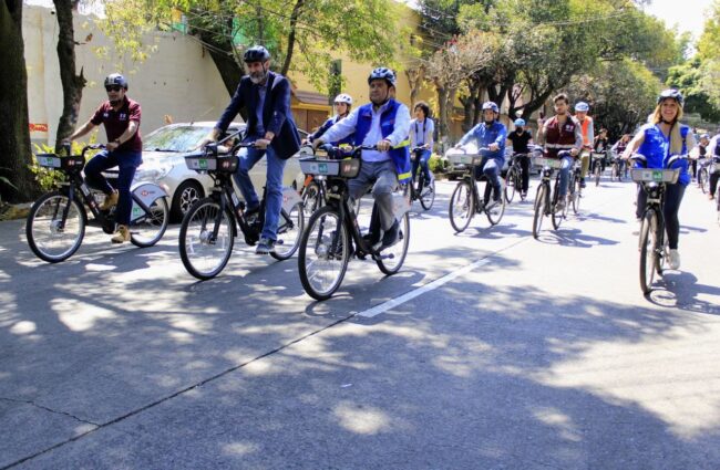 Ecobici llega a Coyoacán y Alcaldía anuncia Red de Ciclovías