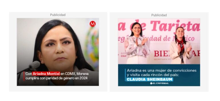 Ella se equivoca o alguien le anda haciendo un flaco favor a Ariadna Montiel, aspirante a la Jefatura de Gobierno de la CDMX y hoy secretaria del Bienestar del gobierno de Andrés Manuel López Obrador.