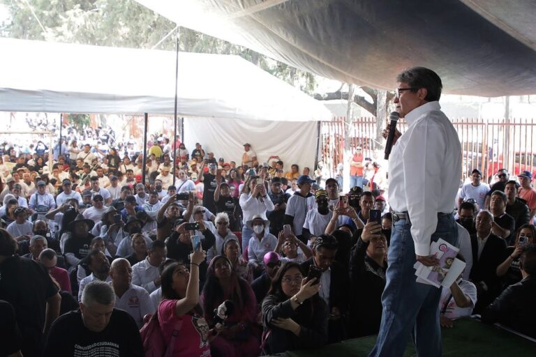 Monreal, otra vez en la CDMX, ahora GAM