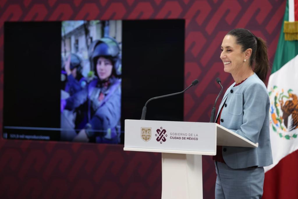 Manifestación evidencia que CDMX es feminista: Sheinbaum