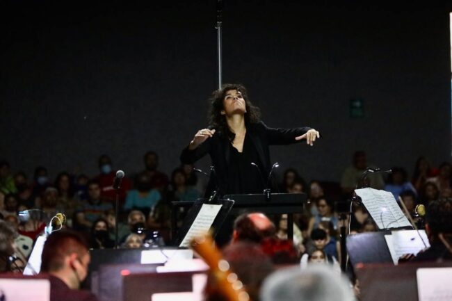 Interpreta Sinfónica de Coyoacán el programa “Ellas dirigen la música”