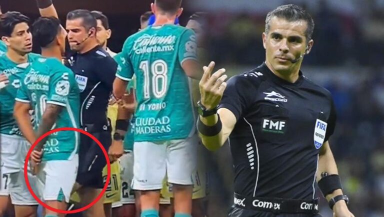 ARBITRO-GOLPEA-JUGADOR DE LEON