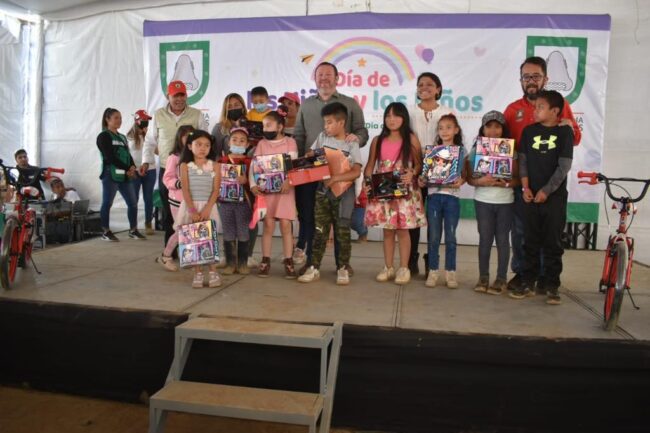 La Alcaldía La Magdalena Contreras festeja a niñas y niños en su día