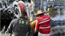 Tras fuerte lluvia en Tláhuac, alcaldesa activa 'Operativo Tláloc'