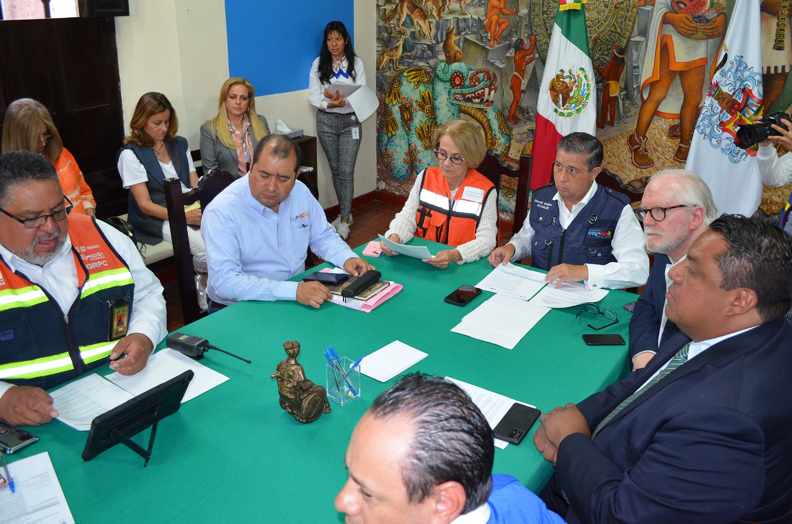 Se realiza con éxito simulacro 2023 en Coyoacán Se realiza con éxito simulacro 2023 en Coyoacán