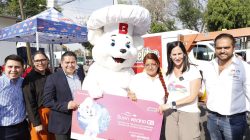 Entrega Lía Limón módulo de juegos de Barrio Norte en ÁO