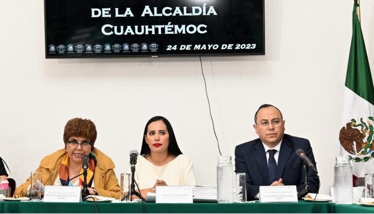 Glorieta 25 mayo Sandra Cuevas Sheinbaum me admira