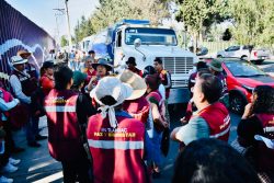 Alcaldía Tláhuac pone en marcha operativo emergente de distribución de agua