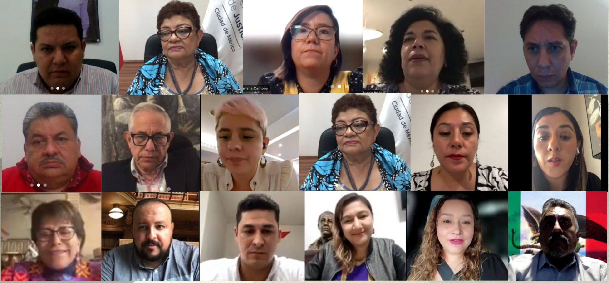 La Comisión de Administración y Procuración de Justicia del Congreso de la Ciudad de México recibió, en mesa de trabajo, a la titular de la Fiscalía General de Justicia de la Ciudad de México, Ernestina Godoy Ramos, para presentar los resultados del Plan de Política Criminal y el Programa de Persecución Penal 2023 de la dependencia.