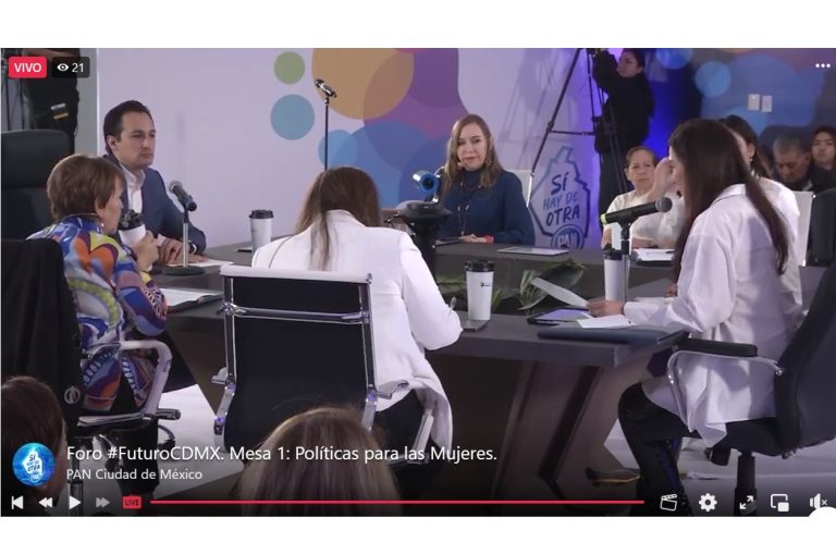 El PAN continúa en por el camino errado –sin gran distingo de Morena–, su ruta para la “plataforma electoral” hacia la Jefatura de Gobierno en 2024. FOTO: Facebook PAN CDMX