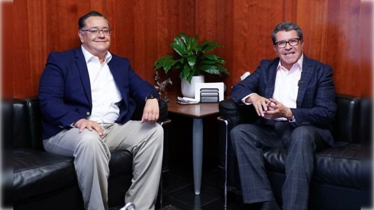 En los próximos días se hará pública una alianza que sorprendió dentro y fuera de Morena entre los senadores: Ricardo Monreal, aspirante a Jefe de Gobierno, y Gabriel García Hernández, quien busca la Alcaldía de Iztapalapa. FOTO: Senado