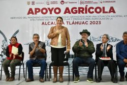 El Gobierno de la Ciudad de México, a través de la Dirección General de Desarrollo Económico y Rural de la Alcaldía Tláhuac, dio a conocer la entrega del “Apoyo agrícola derivado del fenómeno hidrometereológico (granizada) por situación anormal atípica”.