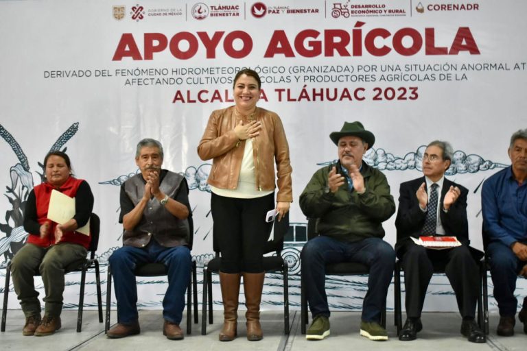 El Gobierno de la Ciudad de México, a través de la Dirección General de Desarrollo Económico y Rural de la Alcaldía Tláhuac, dio a conocer la entrega del “Apoyo agrícola derivado del fenómeno hidrometereológico (granizada) por situación anormal atípica”.
