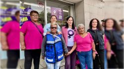 La alcaldesa Lía Limón firmó un convenio e instaló el Punto Violeta 157, en lo que va de su administración, en la sucursal Olivar del Conde 2ª Sección de la empresa Coppel. FOTO: Alcaldía Álvaro Obregón