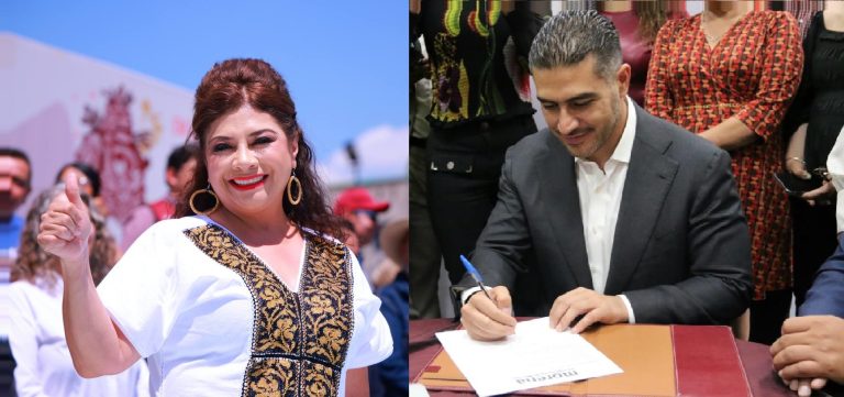 Durante la primera semana después de que Omar García Harfuch anunció su decisión de contender por la candidatura de Morena a la Jefatura de Gobierno de la CDMX ha tenido la misma actividad seis días: “agenda privada”. FOTO: X / Brugada - X / Harfuch