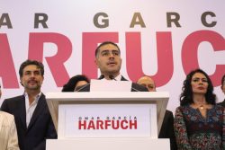 Omar García Harfuch anunció que competirá por la candidatura de Morena para la Jefatura de Gobierno de la Ciudad de México en la elección del 2024. FOTO: ESPECIAL