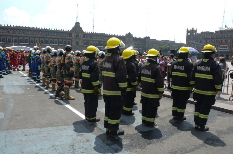 Martí Batres, jefe de Gobierno, aseguró que la capital del país se encuentra capacitada para afrontar una fuerte emergencia sísmica, y muestra de ello es que se realizó con éxito el Segundo Simulacro Nacional 2023 en la Ciudad de México. FOTO: GCDMX