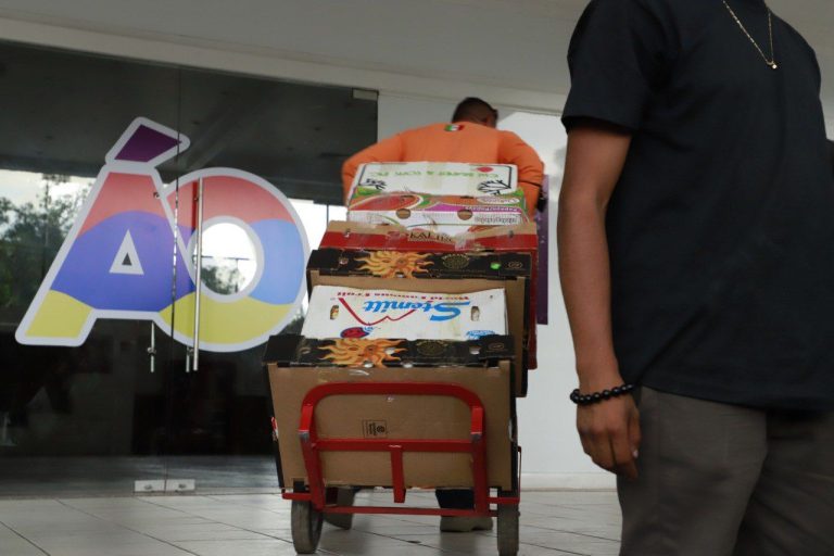 Lía Limón, aspirante a la candidatura de oposición para la Ciudad de México y alcaldesa de Álvaro Obregón, anunció la creación de un punto de recolección de donaciones que fue habilitado con el propósito de respaldar a las víctimas de los estragos causados por el huracán Otis en el Estado de Guerrero, la alcaldesa de la Alcaldía Álvaro Obregón Lía Limón. FOTO: Alcaldía ÁO