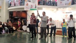 Carlos Ramírez Zambrano fue destapado por René Bejarano Martínez como la propuesta del Movimiento nacional por la Esperanza para ser candidato de Morena a diputado local por el Distrito 25 de Xochimilco. FOTOS: CDMX MAGACÍN