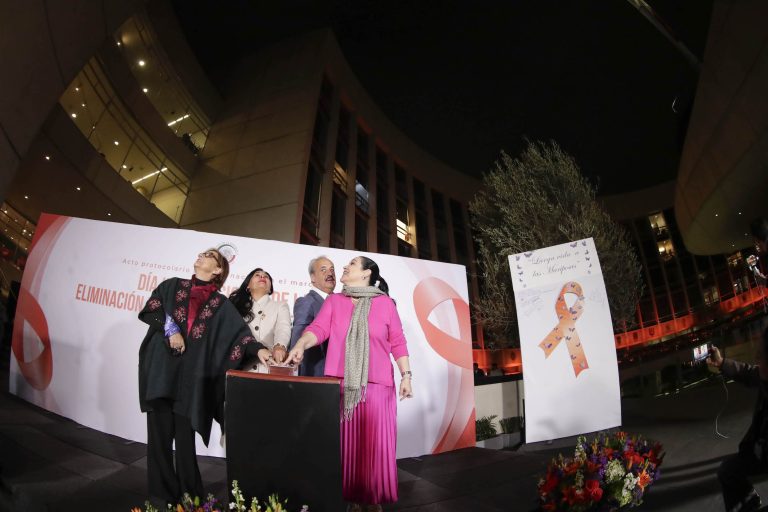 “Nos debemos a esas mujeres que luchan día a día por sobrevivir a la violencia”, sostuvo la presidenta del Senado, Ana Lilia Rivera