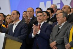 Es la orografía política nacional en el estira y afloje entre el presidente panista, Marko Cortés, y el priísta, Alejandro ‘Alito’ Moreno. FOTO: PRI