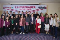 En ese bloque de las encuestadoras muy cuestionables por sus pésimos resultados, cuyo error es superior a los dos dígitos, destacan las mismas que seguramente antes no quería Brugada, pero ahora ya. Son una verdadera mafia. FOTO: Morena.