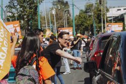 El precandidato único de Movimiento Ciudadano a la Jefatura de Gobierno, Salomón Chertorivski, cerró su segunda semana de precampaña rumbo a la elección 2024. FOTO: / Campaña Chertorivksi