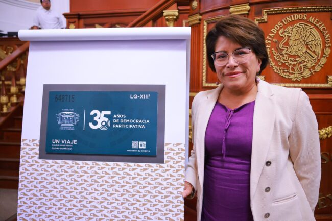 Conmemoran 35 años de actividad legislativa en CDMX