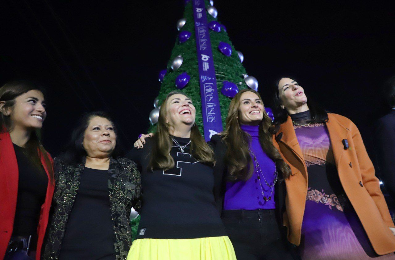Inicia Lía Limón festejos navideños en la ÁO