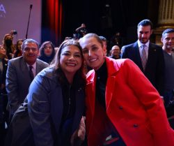 La candidata única de Morena a la Jefatura de Gobierno, Clara Brugada dijo que a través del modelo de seguridad que impulsó en su momento Claudia Sheinbaum como jefa de Gobierno se logró la reducción en los delitos de alto impacto en más de la mitad y se atendió a las poblaciones más vulnerables acercándoles sus derechos. FOTO: X / Brugada