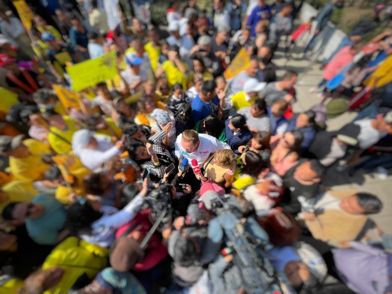 El precandidato a la Jefatura de Gobierno de la coalición Va por la Ciudad de México, Santiago Taboada, aseveró que es necesario “pacificar” la capital del país, ante el alto nivel de violencia. FOTO: X / Taboada