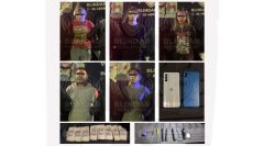 Policías Auxiliares de Blindar MH capturaron la madrugada de este viernes a una banda de asaltantes a casa habitación que ingresaron a un domicilio de la Colonia Granada e intentaban apoderarse de un botín de 14 mil pesos. FOTO: Especial