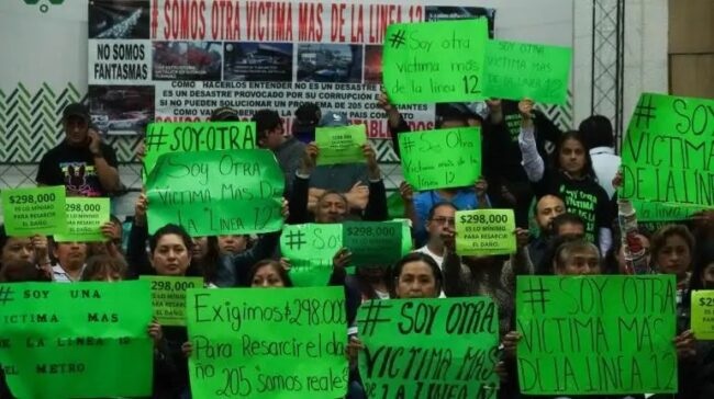 Comerciantes Línea 12: el montaje de Batres y Akabani