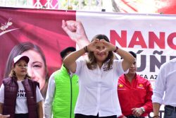 Nada bien le fue a la diputada Nancy Núñez en su arranque de campaña por la Alcaldía Azcapotzalco. Para empezar, no mostró músculo, pues no se atrevió a hacer su mitin en la explanada de la Alcaldía, a pesar de que contaría con la presencia de la candidata a la Jefatura de Gobierno, Clara Brugada.