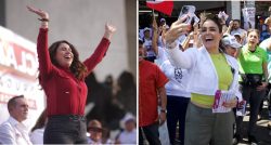 En el momento político menos oportuno la ex alcaldesa de la Cuauhtémoc, Sandra Cuevas, pretende congraciarse en público con las candidatas de Morena, Catalina (Caty) Monreal a la Alcaldía, y Clara Brugada. a la Jefatura de Gobierno. FOTO: Especial