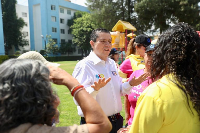 Uno de cada cuatro coyoacanenses vive en una Unidad Habitacional, por eso, la atención y el mantener un papel proactivo será fundamental, dijo Giovani Gutiérrez Aguilar, candidato de la Coalición Va X la Ciudad de México. FOTO: Especial