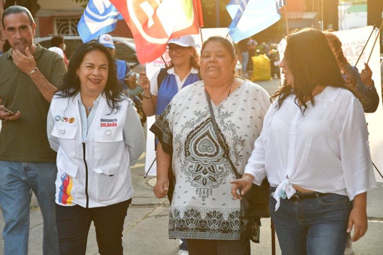 Margarita Saldaña Hernández, candidata a la alcaldía Azcapotzalco se declaró lista para el debate que se realizará el próximo 21 de mayo entre sus contendientes de Morena, Nancy Núñez y de Movimiento Ciudadano (MC), Luisa Alpízar. FOTO: Especial