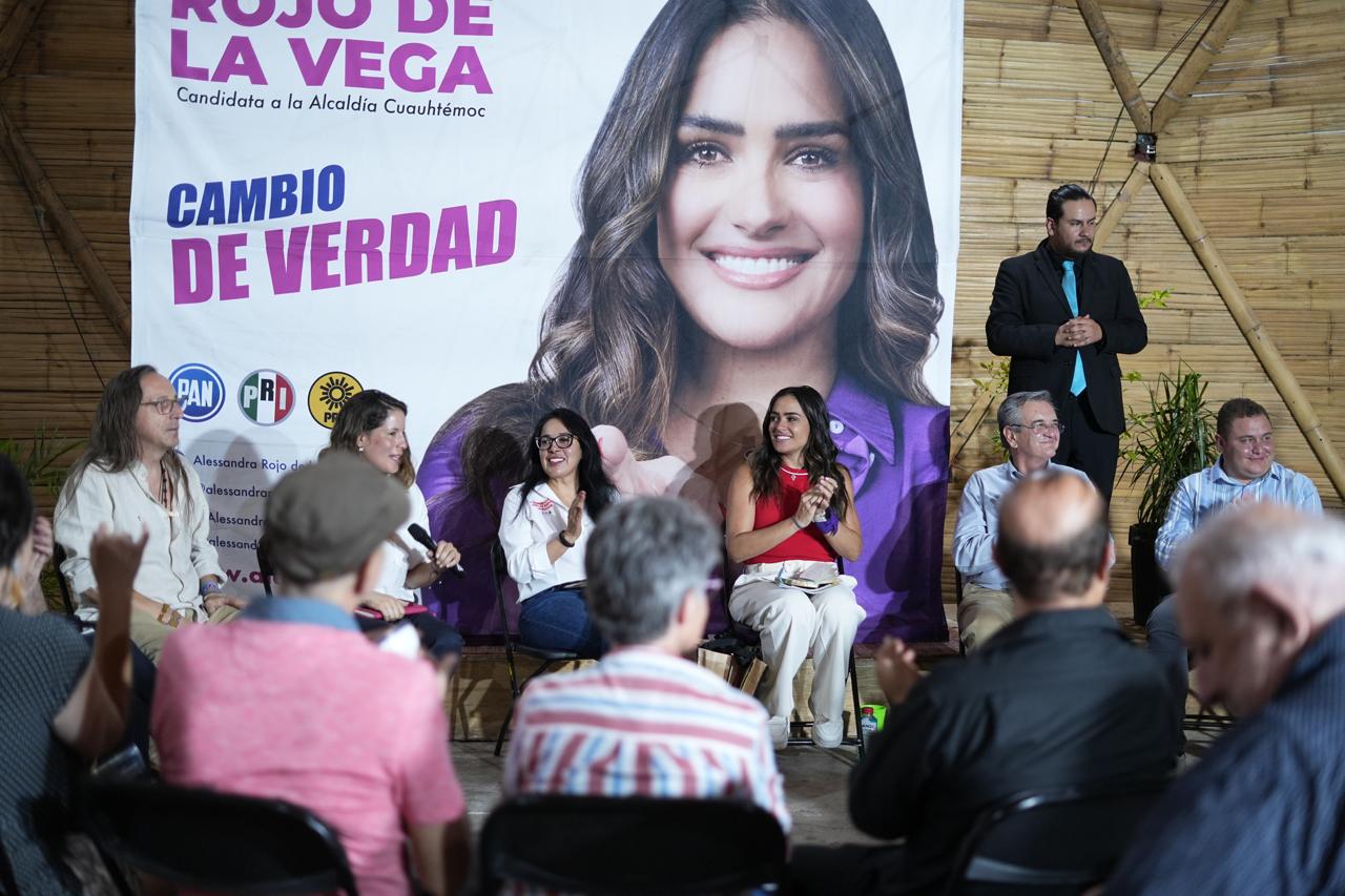 Realizaré el más ambicioso programa ambiental en la Cuauhtémoc: Ale Rojo