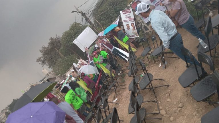 Morena, Brugada y un deslucido cierre en El Gavilero, La Magdalena Contreras