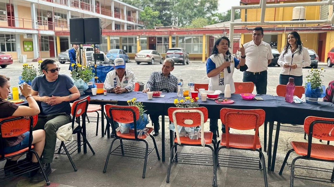 Saldaña rescatará módulos de policía en Azcapotzalco