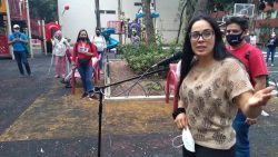 Sin importarle que también afecta el proyecto de Santiago Taboada y de su jefe de partido, Alejandro Moreno 'Alito', la candidata a diputada local de Va X la Ciudad de México (PAN, PRI y PRD) Silvia Sánchez Barrios, le atizó fuego a la candidata de la misma coalición a alcaldesa de Azcapotzalco, Margarita Saldaña. FOTO: X / Grupo Radiofónico y Medios