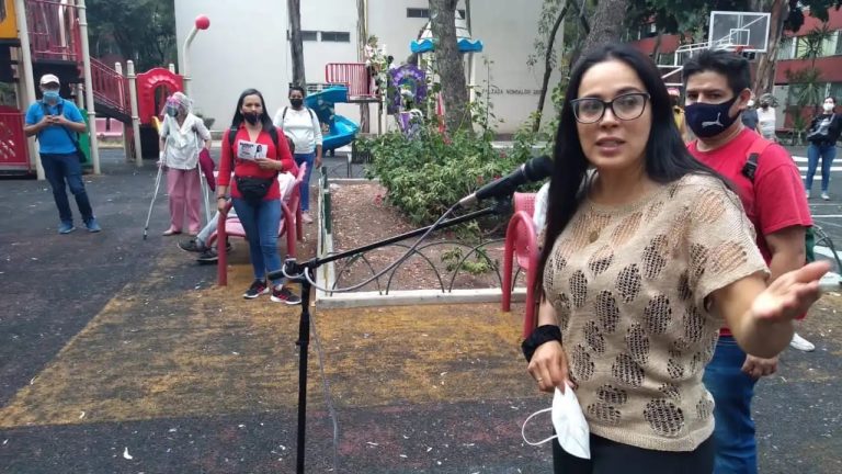 Sin importarle que también afecta el proyecto de Santiago Taboada y de su jefe de partido, Alejandro Moreno 'Alito', la candidata a diputada local de Va X la Ciudad de México (PAN, PRI y PRD) Silvia Sánchez Barrios, le atizó fuego a la candidata de la misma coalición a alcaldesa de Azcapotzalco, Margarita Saldaña. FOTO: X / Grupo Radiofónico y Medios