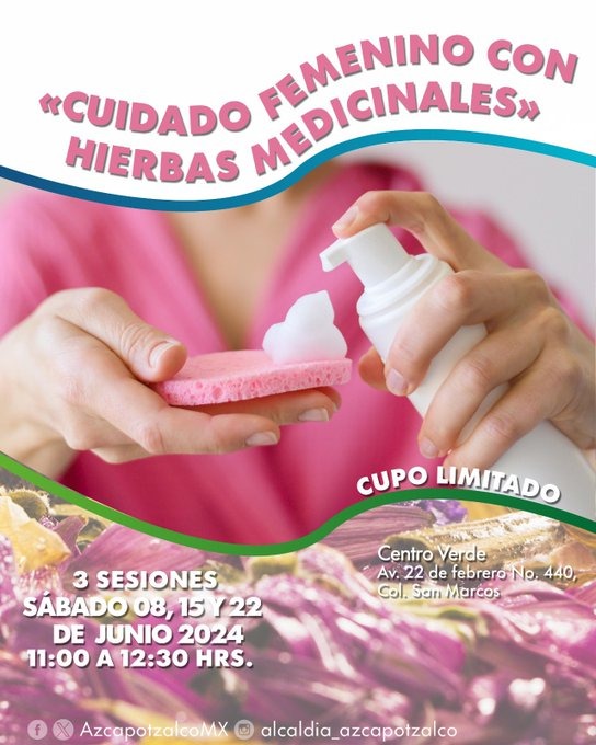 Aprende a cuidarte con hierbas medicinales con el curso de cuidado femenino con hierbas medicinales